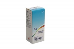 Latanox Solución Oftalmológica 50 mcg Caja Con Frasco Con 5 mL  Rx1 Rx3