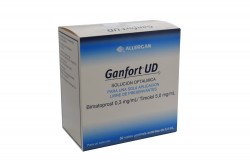 Ganfort UD Solución Oftálmica 0.3 / 5.0 Mg Caja Con 30 Viales Unidosis De 0.4 mL Rx4