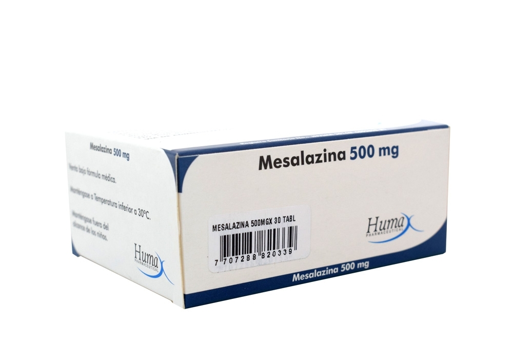Comprar Mesalazina 500 mg Con 30 Tabletas. En Farmalisto