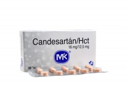 Candesartán Hct 16 / 12,5 mg Caja Con 30 Tabletas RX4