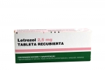 Letrozol 2.5 mg Caja Con 30 Tabletas Recubiertas Rx Rx1 Rx4