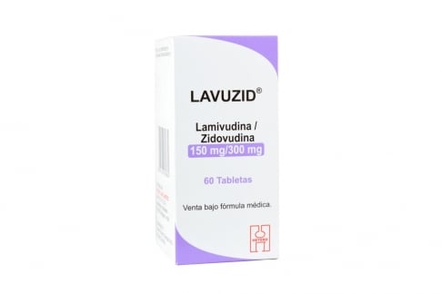 Lavuzid 150 / 300 mg Caja Con Frasco De 60 Tabletas Rx Rx4