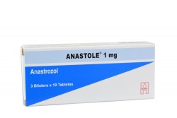 Anastole 1 mg Caja Con 30 Tabletas  Rx1