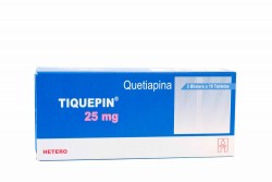 Tiquepin 25 mg Caja Con 30 Tabletas Rx4