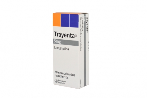 Trayenta 5 mg Caja Con 30 Comprimidos Recubiertos Rx1 Rx4