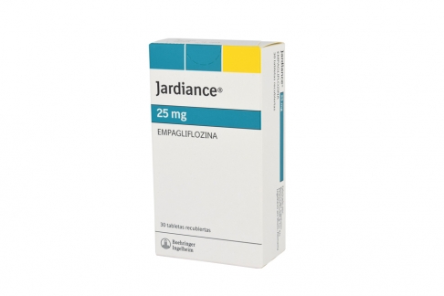 Jardiance 25 mg Caja Con 30 Tabletas Recubiertas Rx1 Rx4