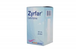 Zyrfar 0.1 % Jarabe Caja Con Frasco Con 60 mL Rx