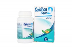 Calcibon D Soya Forte Caja Con Frasco Con 30 Tabletas