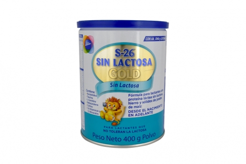 S-26 Sin Lactosa Gold Tarro Con 400 g