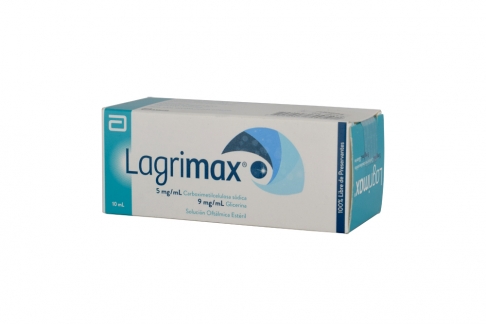 Lagrimax 5 / 9 mg / mL Caja Con Frasco Con 10 mL Rx