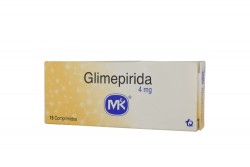 Glimepirida 4 Mg Caja Con 15 Comprimidos RX4
