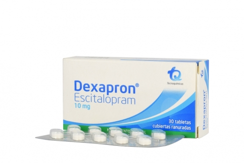 Dexapron 10 Mg Caja Con 30 Tabletas Recubiertas Ranuradas Rx4