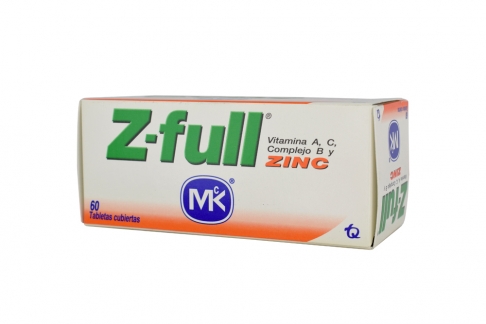 Z-Full Mk Caja Con 60 Tabletas Cubiertas