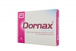 Dornax 30 / 50 mg Caja Con 10 Tabletas – Con Cubierta Gastrorresistente Rx