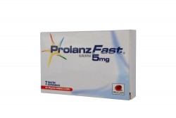 Prolanz Fast 5 mg Caja Con 7 Tabletas Dispersables De Rápida Disolución Rx4