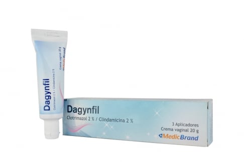 Dagynfil Crema 20 g Caja Con Tubo Con 3 Aplicadores Rx Rx2