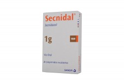 Secnidal 1g Caja Con 2 Comprimidos Rx
