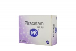Piracetam Mk 800 mg Caja Con 30 Tabletas Rx