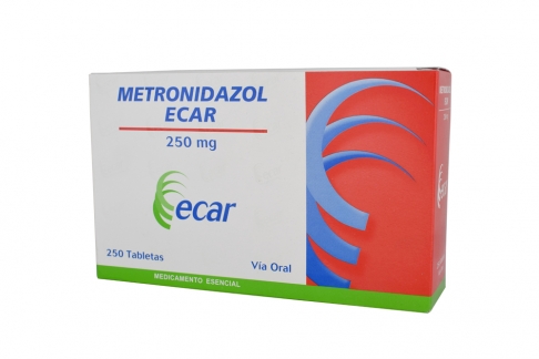Metronidazol 250 mg Caja Con 250 Tabletas Rx2
