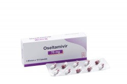 Oseltamivir 75 mg Caja Con 3 Blisters de 10 Cápsulas Rx4