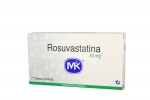 Rosuvastatina 40 mg Caja Con 7 Tabletas Rx
