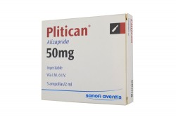 Plitican 50 mg / 2 mL Caja Con 5 Ampollas Rx