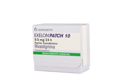 Exelon Patch 10 cm2 / 18 mg (9.5 mg / 24 h) Caja Con 30 Parches Transdérmicos Rx Rx1 Rx4