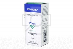 Gotabiotic 0.3% Solución Oftálmica Estéril Frasco Con 5 mL Rx
