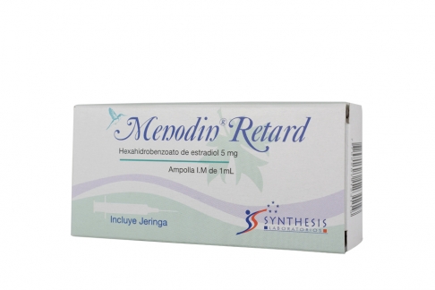 Menodin Retard Caja Con 1 Ampolla Solución inyectable Rx