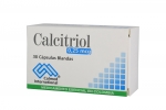 Calcitriol 0.25 mcg Caja Con 30 Cápsulas Blandas Rx Rx4