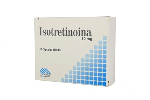 Isotretinoina 10 mg Caja Con 30 Cápsulas Rx5