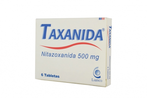 Taxanida 500 Mg Caja Con 6 Tabletas Rx
