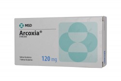 Arcoxia 120 mg Caja Con 7 Tabletas Recubiertas RX