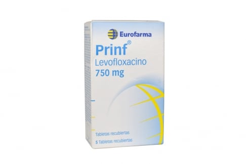 Prinf 750 mg Caja Con 5 Tabletas Recubiertas Rx2