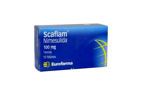 Scaflam 100 mg Caja Con 12 Tabletas Rx COL