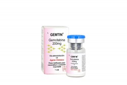 Gemtin 200 mg Caja Con Vial Rx4