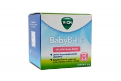 Vick BabyCalm Bálsamo Para Bebés Caja Con Frasco Con 50 g