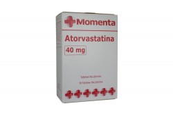 Atosvastatina Momenta 40 mg Caja Con 30 Tabletas Recubiertas Rx4