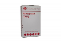 Pantoprazol 40 mg Caja Con 28 Tabletas De Cubierta Enteríca Rx