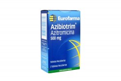 Azibiotrim 500 mg Caja Con 3 Tabletas Recubiertas Rx