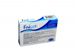 Finigax Caja Con 24 Tabletas Masticables Sabor Menta