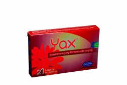Yax 0.03/3 mg Caja Con 21 Tabletas Recubiertas Rx Rx1