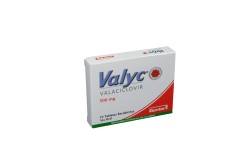 Valyc 500 mg Caja Con 10 Tabletas Recubiertas Rx