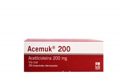 Acemuk 200 mg Caja Con 10 Comprimidos Efervescentes