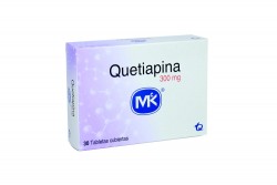 Quetiapina 300 mg Caja Con 30 Tabletas Cubiertas Rx4