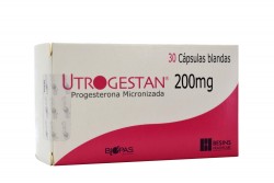 Utrogestan 200 mg Caja Con 30 Cápsulas Blandas Rx
