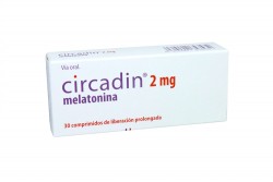 Circadin 2 mg Caja Con 30 comprimidos Rx4