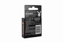 Condones Playboy Premium Triple Sensación Caja Con 3 Unidades