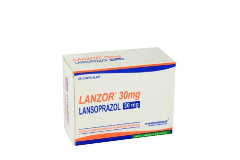 Lanzor 30 mg Caja Con 28 Cápsulas Rx Rx1