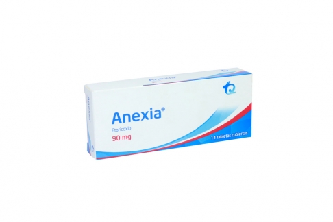 Anexia 90 mg Caja Con 14 Tabletas Rx